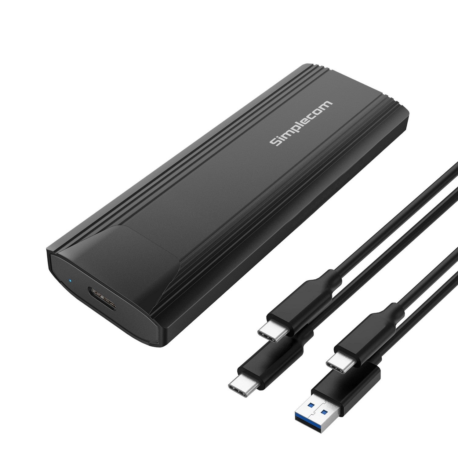 Simplecom SE504v2 NVMe / SATA Dual Protocol M.2 SSD USB-C Enclosure Tool-Free USB 3.2 Gen 2 10Gbps Simplecom SE504v2 NVMe / SATA Dual Protocol M.2 SSD USB-C Enclosure Tool-Free USB 3.2 Gen 2 10Gbps